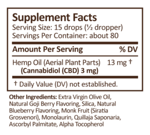 +CBD Gold Drop - Goji Blueberry - Image 3