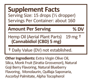 +CBD Gold Drop - Goji Blueberry - Image 2