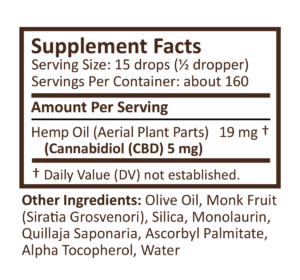 +CBD Gold Drop - Unflavored - Image 3