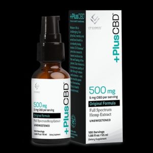 PLUS CBD DROPS UNSWEETENED