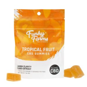 Tropical Fruit Gummies 50mg/pack
