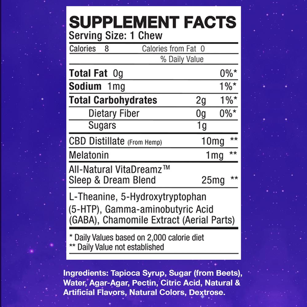 CBD chews sleepz sampler pack - Image 2