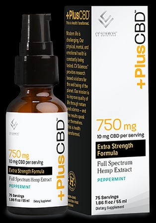 PLUS CBD DROPS UNFLAVORED - Image 2