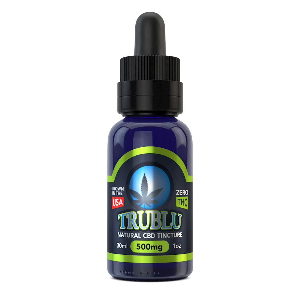 TruBlu Natural (Unflavored) – CBD Tincture