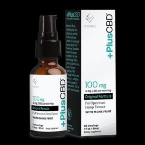 PLUS CBD SPRAY UNFLAVORED