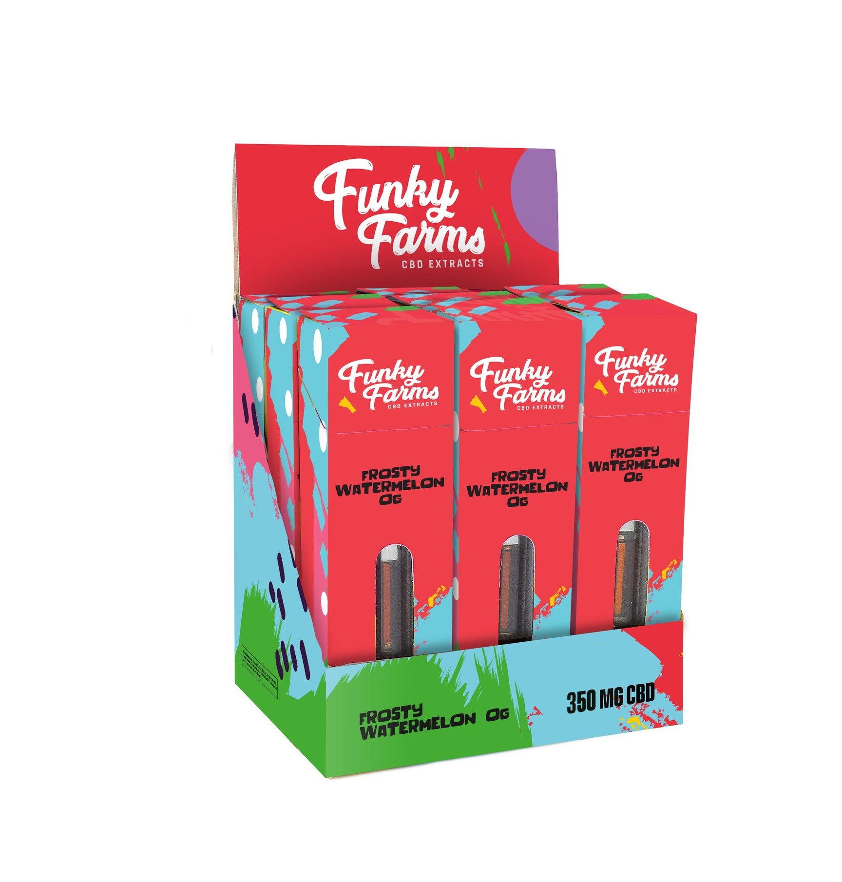 Frosty Watermelon 350mg - Image 2