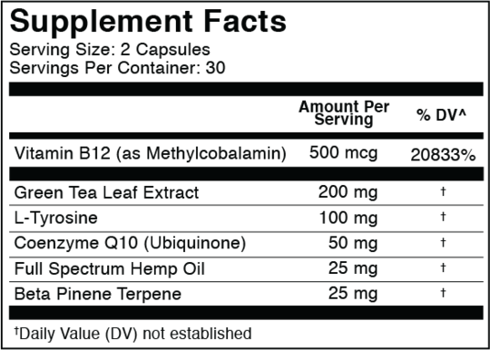 Energy Capsules (750mg) - Image 3