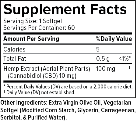 PLUS CBD SOFTGELS TOTAL PLANT COMPLEX - Image 5