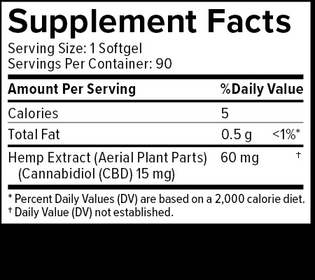 PLUS CBD SOFTGEL CAPSULES EXTRA STRENGTH FORMULA - Image 5