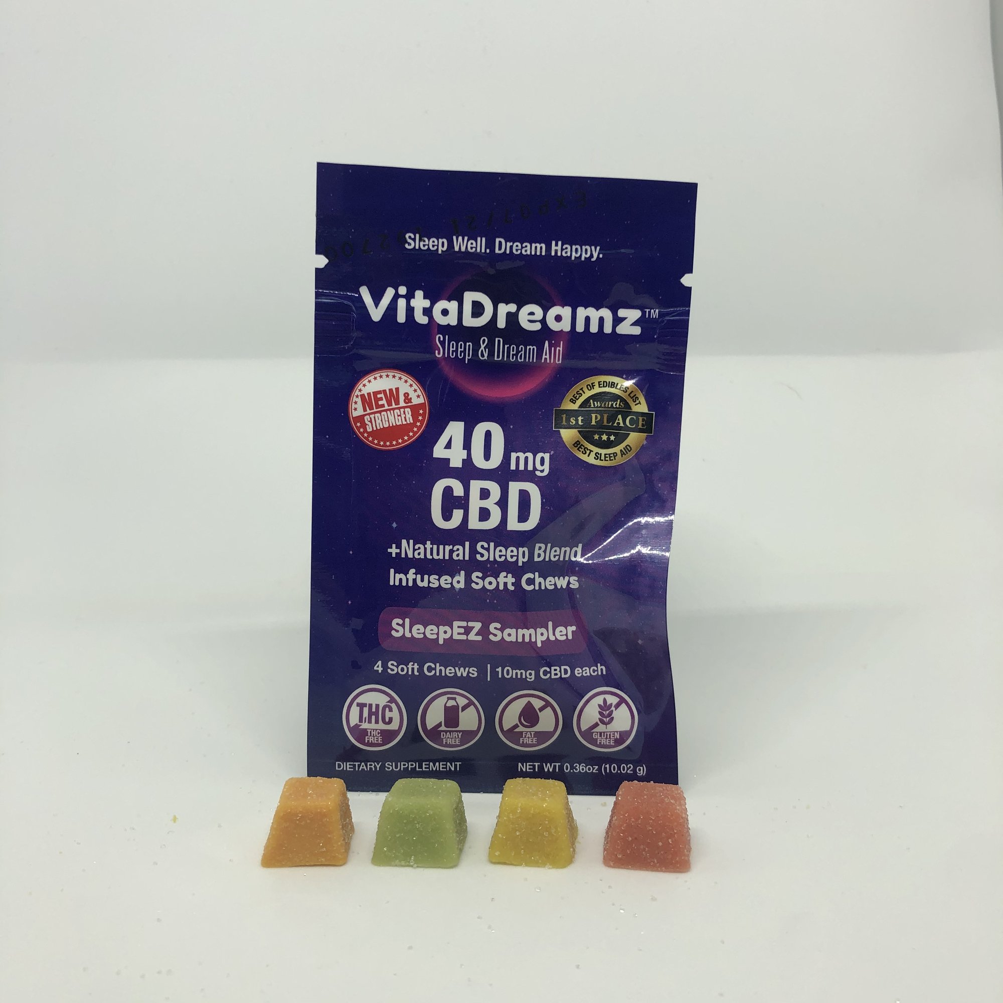 CBD chews sleepz sampler pack