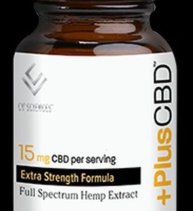PLUS CBD SOFTGEL CAPSULES EXTRA STRENGTH FORMULA
