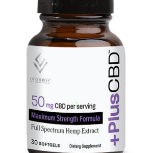 PLUS CBD SOFTGEL CAPSULES MAXIMUM STRENGTH