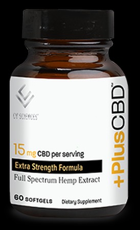 PLUS CBD SOFTGEL CAPSULES EXTRA STRENGTH FORMULA
