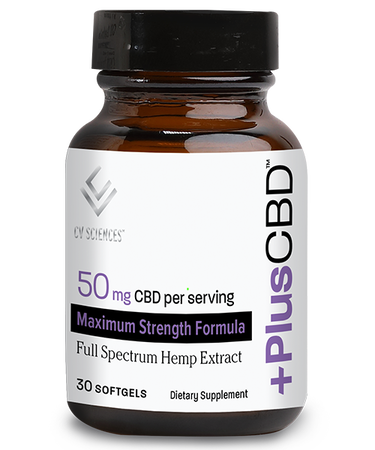PLUS CBD SOFTGEL CAPSULES MAXIMUM STRENGTH